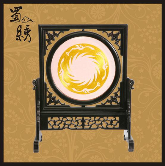蜀繡太陽神鳥