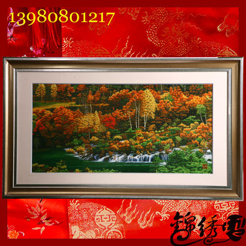 成都刺繡 風景