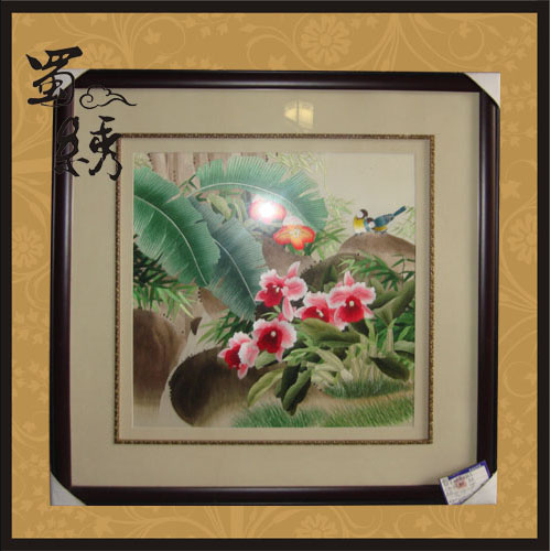 蜀繡 花鳥
